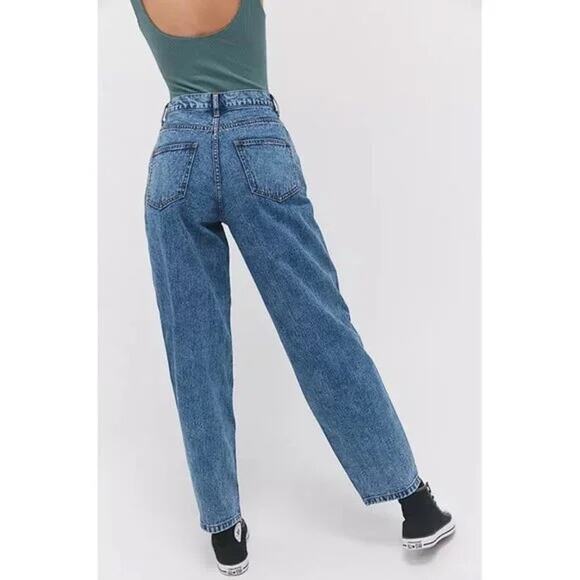 BDG Urban Outfitters Bleached High Waisted Jeans - 27 - Picture 2 of 13